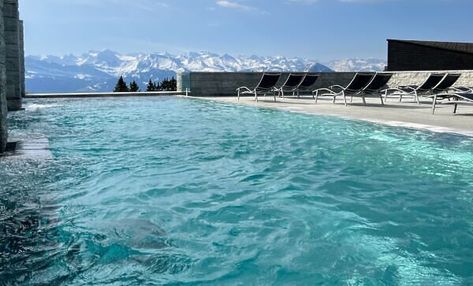 The Best Hot Springs in Switzerland for Relaxation and Views Thun Switzerland, Indoor Jacuzzi, Thermal Spa, Ski Town, Roman Baths, Thermal Bath, Thermal Spring, St Moritz, Switzerland Travel