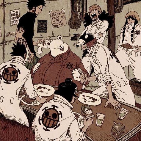 Shachi One Piece, Heart Pirates, One Piece Meme, One Piece Funny, Trafalgar Law, One Piece Drawing, One Piece Images, One Piece Comic, One Piece Pictures