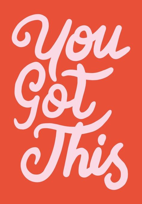 You Got This Brush Lettering Quote Hand Written Positive Affirmation Encouragement Card Hand Written Affirmations, You've Got This, You Got This Quotes Encouragement, You Got This, Hope Squad, You Got This Quotes, Nursing Quotes, Brush Lettering Quotes, Spirituality Quotes