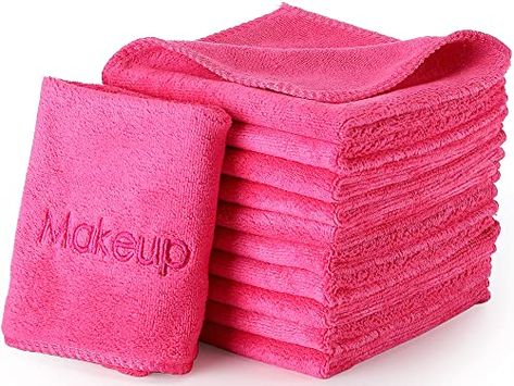 Microfiber Towel Cleaning, Makeup Towel, Homemade Cleaning Supplies, Remove Makeup From Clothes, Kitchen Jars, Cleaning Cloths, Towel Colors, Microfiber Cleaning Cloths, Microfiber Towel