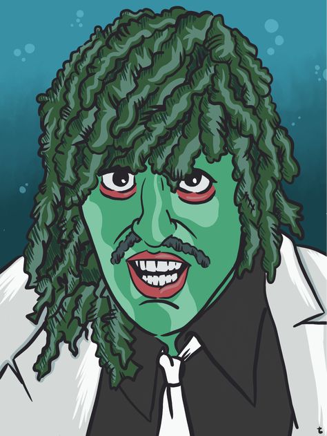 Old Gregg from The Mighty Boosh Old Gregg Art, Old Gregg, Scrapbook Themes, Art Thoughts, Nightmare Before Christmas Tattoo, Pen Ideas, Mighty Boosh, The Mighty Boosh, Christmas Tattoo