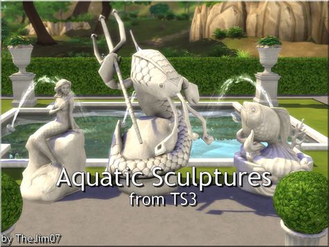 Mermaid Skin, Dark Mermaid, Mermaid Sculpture, Fantasy Mermaid, Pirates Cove, Sims 4 Update, Mermaid Decor, Sims Hair, Sims 4 Build