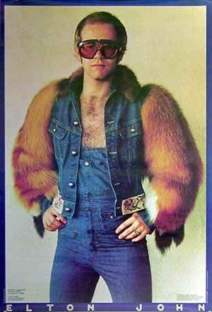 elton john´s pics: Elton John in the 70s Elton John Costume, Promotional Stickers, Captain Fantastic, Taron Egerton, Blues Rock, Glam Rock, Elton John, Hercules, Classic Rock