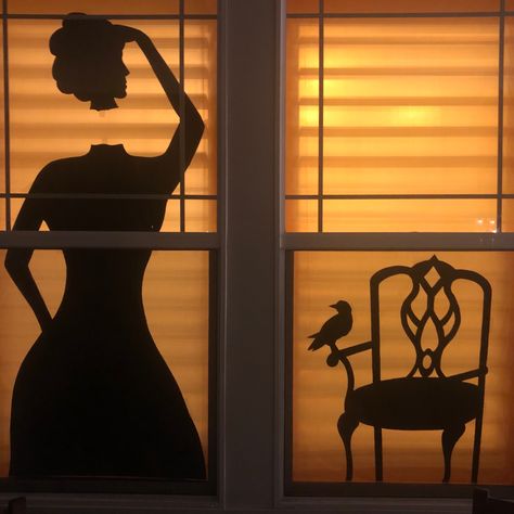 #halloween #silhouette #halloweensilhouette #spooky #halloweencrafts #halloweendecor #halloweenporch Diy Halloween Window Silhouettes, Diy Halloween Window, Halloween Window Display, Halloween Window Silhouettes, Halloween Silhouette, Halloween Window Decorations, Halloween Wood Crafts, Halloween Templates, Silhouette Diy