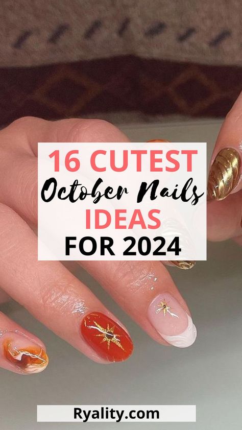 These are such pretty fall nails for October Pumpkin Spice Nails, Velvet Nails, Short Almond Nails, Back To School Nails, October Nails, Plaid Nails, Gel Nail Tips, Drip Nails, Seasonal Nails