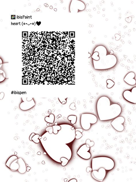 #ibispen #ibis Heart Brush, Ibis Paint Brush Codes, Ibis Paint Qr Code, Ibis Paint Code, Ibis Paint Codes, Ibis Brush, Pinceles Ibis Paint, Ibis Paint X Brushes, Ibispaint Brush