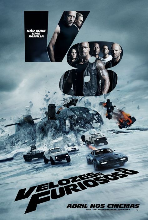 Velozes e Furiosos 8 The Fate Of The Furious, Movie Fast And Furious, Fate Of The Furious, The Fast And The Furious, Fast And The Furious, Furious Movie, The Theater, Workout Style, Michelle Rodriguez