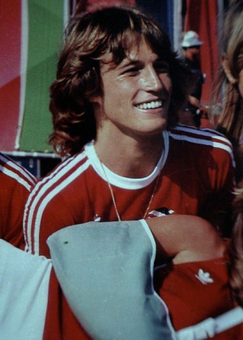 Andy Gibb, Long Blonde Hair, Mens Hairstyles, Blonde Hair