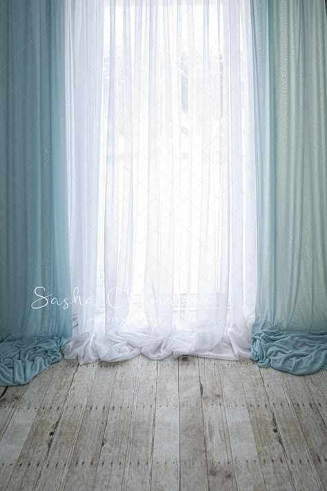 Digital backdrop, background Maternity  in front of the window blue    backlight back lit blues   drapes  vertical Minimal Wedding Backdrop, Minimalist Wedding Backdrop, Backdrop Minimalist, Maternity Background, Maternity Backdrop, Maternity Studio, Blue Drapes, White Costume, Curtain Backdrops