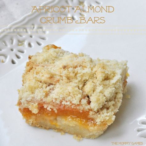 Apricot Squares, Apricot Desserts, Apricot Bars Recipe, Apricot Bars, Crumb Bars, Sweets Bar, Apricot Recipes, Breakfast Hash, Sweet Bar