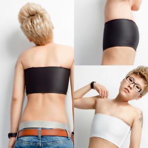 NEW Breathable Strapless Chest Breast Binder Trans Lesbian Tomboy Cosplay #QW Trans Cosplay, Tomboy Bra, Chest Binder, Waist Trainer Vest, Waist Trainer Cincher, Undershirt Tank Top, Cropped Vest, Waist Trainer, Women's Intimates