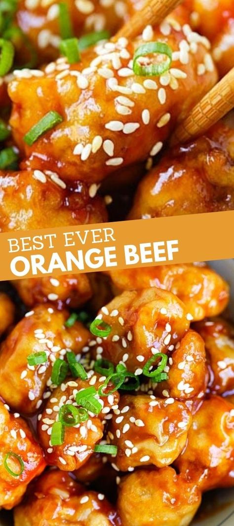 Orange Beef Recipe, Foods Diabetics Should Avoid, Chocolate Tempering, Orange Beef, Crispy Beef, Chinese Cooking Recipes, Takeout Food, Chinese Takeout, Orange Sauce