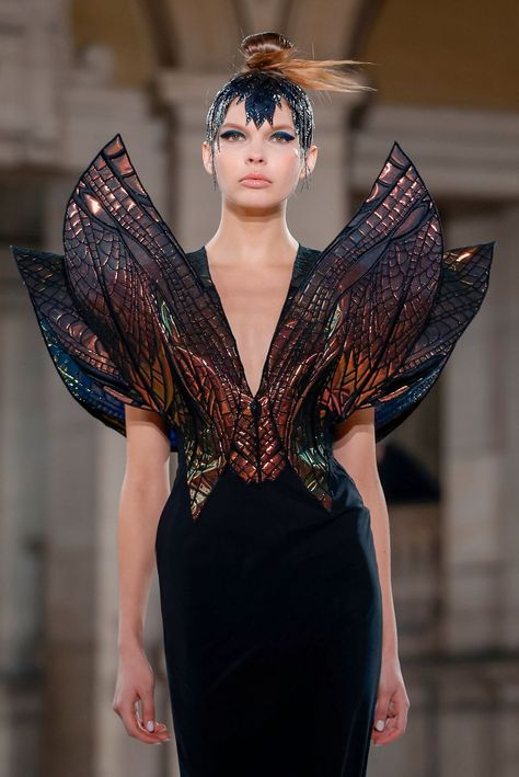 Insect Dress, Opera Dress, Tony Ward Couture, Butterfly Fashion, Punk Dress, Fashion Design Collection, Tony Ward, African Traditional Dresses, Glamour Dress