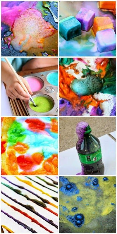 12 genius paint recipes that pop and fizz, creating beautiful art eruptions kids will love! Upcycling Crafts, Steam Classroom, Entertaining Kids, Babysitting Fun, Art Adventure, Stem Kits, Camping Art, Art Workshop, Preschool Art