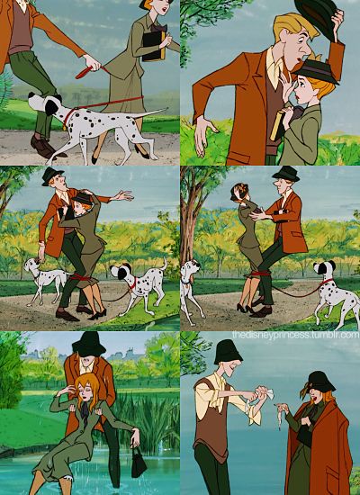 Sur Reddit, l’internaute imustbreakyou13 a posté des photos de ses fiançailles qui recréent une scène du dessin-animé, les 101 Dalmatiens. | Ce couple a rejoué une scène culte des 101 Dalmatiens pour ses fiancailles The 101 Dalmatians, Dalmatian Puppies, Animation Disney, 101 Dalmations, Cute Engagement Photos, Disney 101 Dalmatians, Film Disney, Art Disney, Old Disney