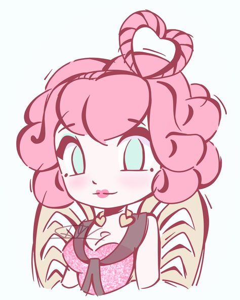 I wanted to draw more Valentine Day inspired art, so I drew CA Cupid or Cupid. I drew Cupid in her Monster High form for this.( I'm also trying a new lineart style for this. I really like it.)//ca cupid//ca cupid fanart//ca cupid monster high// #CaCupid #CaCupidFanart #MonsterHighFanart Ca Cupid Monster High, Cupid Fanart, Cupid Monster High, Ca Cupid, Literature Club, Monster High, Vocaloid, Sailor Moon, To Draw