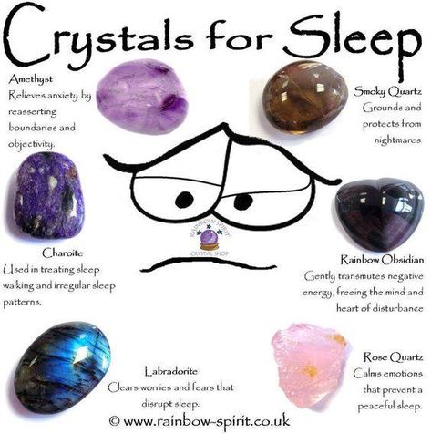 Crystals For Sleep, Crystals Amethyst, Crystal Therapy, The Emotions, Crystal Healing Stones, Crystal Magic, Crystal Meanings, Rocks And Gems, Energy Crystals