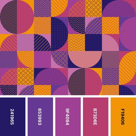 31 Retro Color Palettes for Throwback Designs - Color Meanings 70s Color Palette Retro, 60s Color Palette, Color Palette Retro, 70s Color Palette, Monochrome Color Palette, Mod Design, Retro Color Palette, Color Meanings, 60s Mod