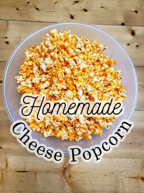 THE REHOMESTEADERS: Homemade Cheese Popcorn Homemade Cheese Popcorn, Popcorn Recipes Cheese, Marshmallow Popcorn Balls, Marshmallow Popcorn, Cheese Popcorn, Cheese Powder, Popcorn Balls, Caramel Corn, Popcorn Recipes