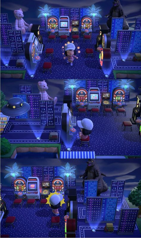 Arcade Animal Crossing, Island Layout, Top Trending, Outdoor Ideas, Spacecraft, Animal Crossing, The Top, Most Popular, Layout