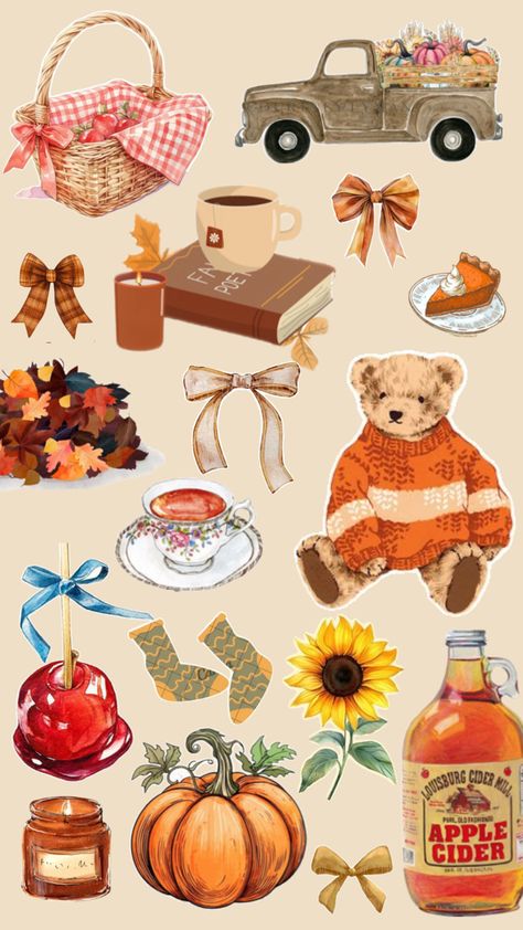 Fall wallpaper Cute Autumn Lockscreens, Thanksgiving Aesthetic Wallpaper Iphone, November Phone Wallpaper Aesthetic, Fall Wallpaper Coquette, Coffee Fall Wallpaper, Thanksgiving Vibes Aesthetic, Vintage Fall Backgrounds Iphone, Free Fall Wallpaper Iphone, Cozy Fall Wallpaper Iphone