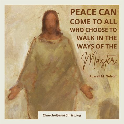 Peace Can Come To All Finding Personal Peace Lds, Personal Revelation, Conference Quotes, Finding Jesus, Christ Quotes, Prince Of Peace, Lds Quotes, Peace Quotes, General Conference