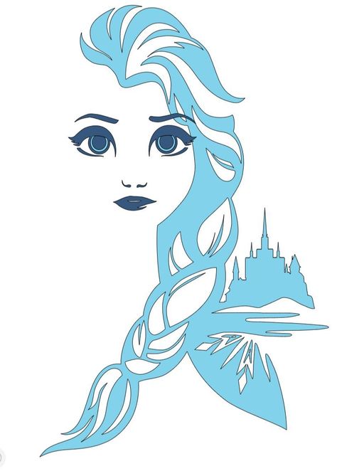 Disney Characters Outline, Frozen Cricut, Frozen Silhouette, Frozen Art, Projets Cricut, Tattoo Style Drawings, Casual Sneakers Women, Elsa Frozen, Tattoo Style