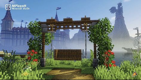 Cute Things To Build In Minecraft, Minecraft Treehouses, Minecraft Houses Survival, Rumah Minecraft Sederhana, Minecraft Mansion, Minecraft Structures, Minecraft House Plans, Minecraft Pictures, Minecraft Cottage