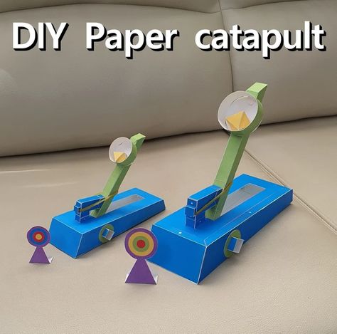 Diy Catapult, Paper Toy Printable, Paper Ball, Basic Pattern, Scoring Tool, Paper Balls, Paper Toy, Mechanical Pencil, Paper Toys