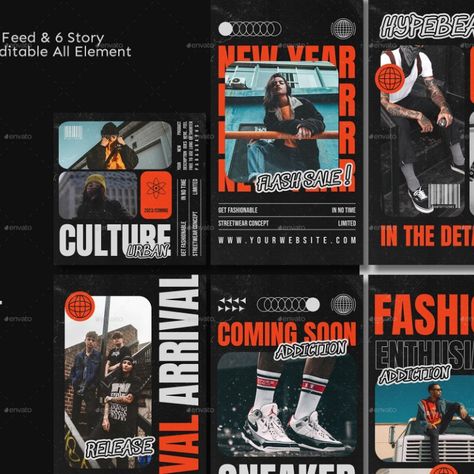 Kelvin Streetwear Fashion Instagram Template Streetwear Ads, Streetwear Fashion Instagram, Instagram Ads, Online Shops, Fashion Streetwear, Media Design, Instagram Template, Graphic Design Art, Social Media Design