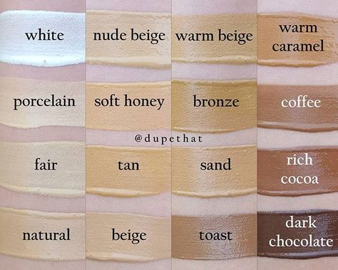 L.A. Girl Cosmetics (@lagirlusa) | Twitter La Girl Foundation, Concealer Swatches, La Girl Cosmetics, Foundation Swatches, Best Mascara, Foundation Shades, Warm Beige, Makeup Swatches, La Girl