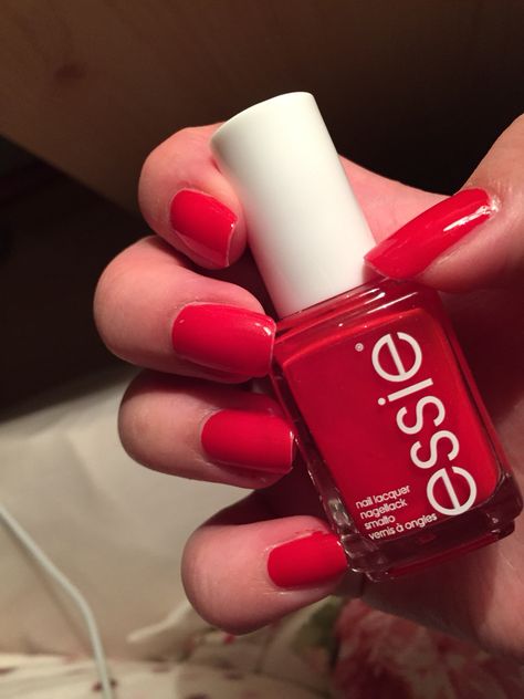 Essie Russian Roulette Essie Russian Roulette, Russian Red, Russian Roulette, Dress Red, Red Nails, Essie, Nail Ideas, Nail Polish, Nails