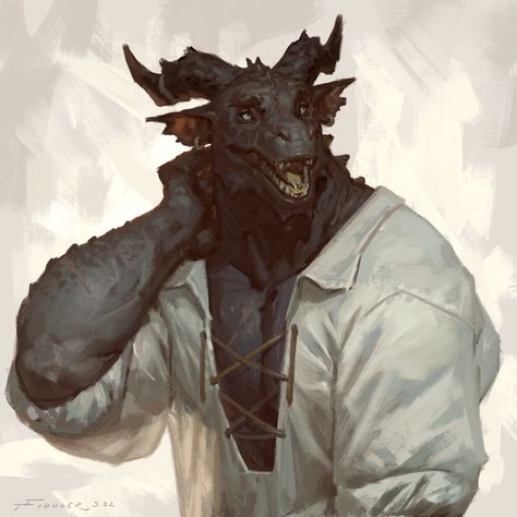 Taran Fiddler on Twitter: "Dragonborn in a puffy shirt… " Dragonborn Drawing, D&d Dragonborn, Crystal Dragonborn, Dragonborn Dnd Art, Dnd Character Portraits, Dragonborn Character Design, Dnd Character Inspiration, Dragonborn Art, Blue Dragonborn