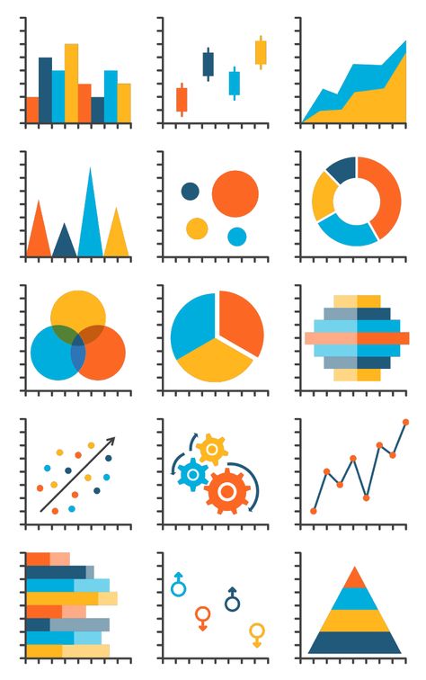 Business Statistic Graphics PowerPoint Icons Tim Slade Creative Statistics Design, Statistics Poster Design, Statistics Graphic Design, Statistics Design Graphics, Statistics Project Ideas, Statistics And Probability Design, Psychology Collage, Statistics Aesthetic, Statistics Poster