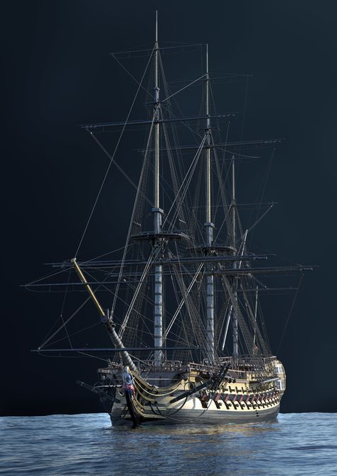 The seventy four gun ship. WIP The Maidens, Freetime Activities, Navi A Vela, Ship Of The Line, Old Sailing Ships, Clipper Ship, Float Your Boat, Sailing Vessel, Best Boats