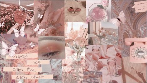 Asthetic Picture Laptop Wallpaper, Hp Laptop Aesthetic Wallpaper, Asthetic Picture Wallpaper Laptop, Laptop Wallpaper Collage, Coquette Wallpapers, Pink Wallpaper Laptop, Fancy Nail Art, Aesthetic Laptop, Wallpaper Notebook