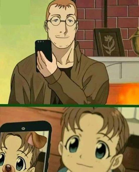 Shou Tucker, Fullmetal Alchemist Cosplay, Dog Filter, Fullmetal Alchemist Brotherhood, Anime Jokes, Anime Meme, Full Metal, Fullmetal Alchemist, Otaku Anime