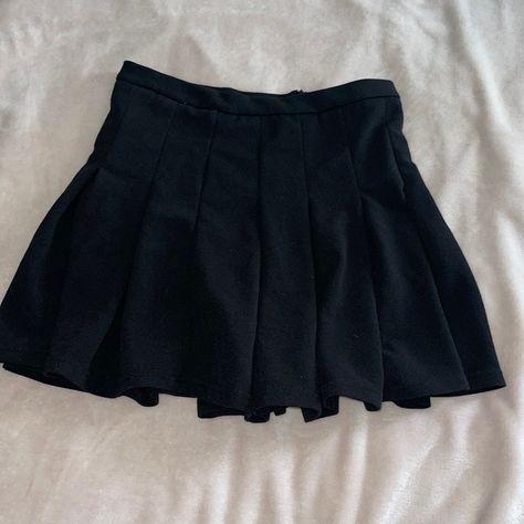 Nwot. Never Worn, Size S/M First Day Of School Fits, Cute Pajama Sets, Black Pleated Skirt, Cute Pajamas, Black Skirt, Pretty Outfits, Skater Skirt, Fashion Inspo Outfits, Pajama Set