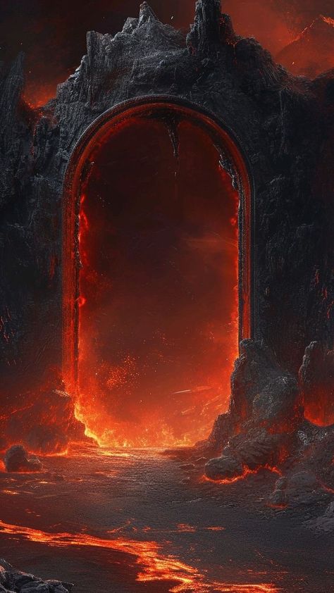 Hellish Landscape Art, Succubus Background, Hell Background, Tormented Soul, Empty Background, Fantasy Cottage, Wattpad Background, Galaxy Photos, Hell Fire