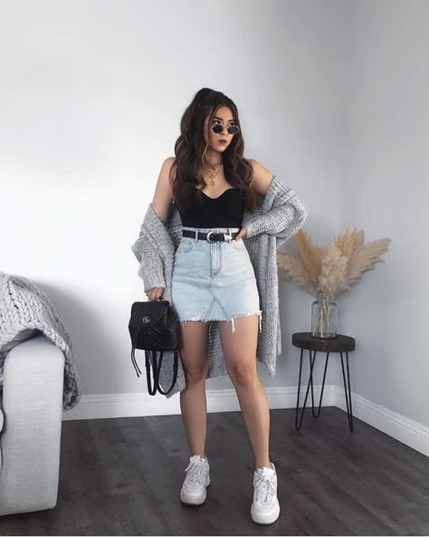 Everyday Outfit Ideas Summer, Ideas De Outfits Juveniles, Rok Mini, Pastel Outfit, Trendy Fall Outfits, Causual Outfits, Pinterest Outfits, Mode Inspo, Fall Fashion Outfits