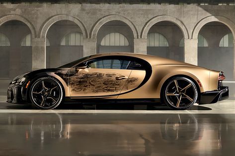 Bugatti Chiron Super Sport ‘Golden Era’ Bugatti Chiron Super Sport, Bugatti Models, Luxe Auto's, Nissan March, Automotive Engineering, Bugatti Cars, Most Expensive Car, Bugatti Chiron, Best Luxury Cars