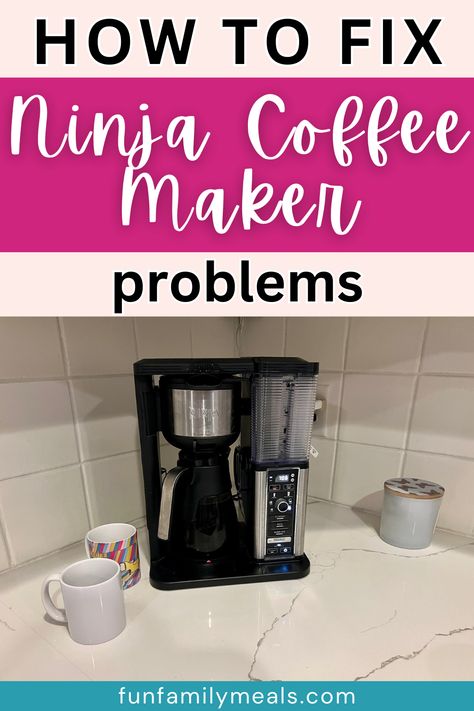 Like any appliance, Ninja coffee makers may encounter certain issues or problems that can impact their performance. In this article, we’ll discuss some common problems that you might experience with your Ninja coffee maker and offer tips on how to troubleshoot and resolve them. Cleaning Ninja Coffee Maker, Ninja Coffee Maker, Ninja Coffee Bar, Best Iced Coffee, Iced Coffee Maker, Ninja Coffee, Liqueurs Recipes, Coffee Bar Home, Ice Coffee Recipe