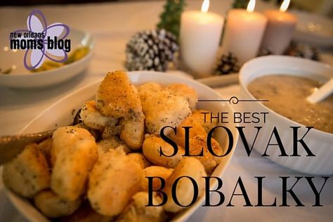 The Best Slovak Bobalky :: From Our Family to Yours Bobalki Recipe, Traditional Christmas Eve Dinner, Christmas Eve Meal, Recipes With Ingredients, Slovak Recipes, Sauerkraut Soup, Eastern European Recipes, Food Advice, Czech Recipes