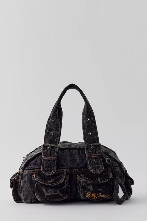 Urban Outfitters Denim Bag, Women’s Bags, Bags 2000s, 2000s Bags, Y2k Bags, Y2k Shoulder Bag, Shaped Mirror, Strap Bag, Pretty Bags