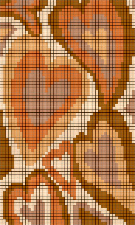 Tapresty Crochet Alpha Patterns, Fall Alpha Patterns, Pixel Quilt, Gradient Aesthetic, Pixel Quilting, Pixel Grid, Grid Art, Trippy Tapestry, Mural Art Design