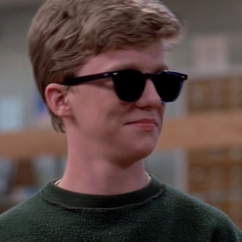 Brian Breakfast Club, Anthony Michael Hall Breakfast Club, Breakfast Club Movie, Michael Hall, Anthony Michael Hall, Brat Pack, Movie Pins, Brian Johnson, Film Icon