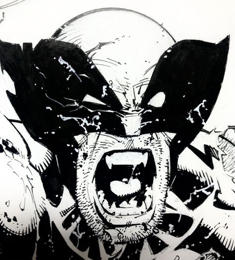 Wolverine Artwork, Comic Art Sketch, Wolverine Comic, Wolverine Art, Greg Capullo, Comic Book Art Style, Marvel Characters Art, Tmnt Artwork, Marvel Artwork