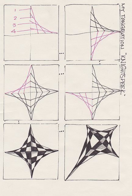 d84756e4b4fc3d54d42ed53c7a70f6c8 Elementary School Art, Zentangle Tutorial, Art Optical, Tangle Pattern, Zentangle Designs, Optical Illusions Art, Tangle Art, Drawing Style, Tangle Patterns