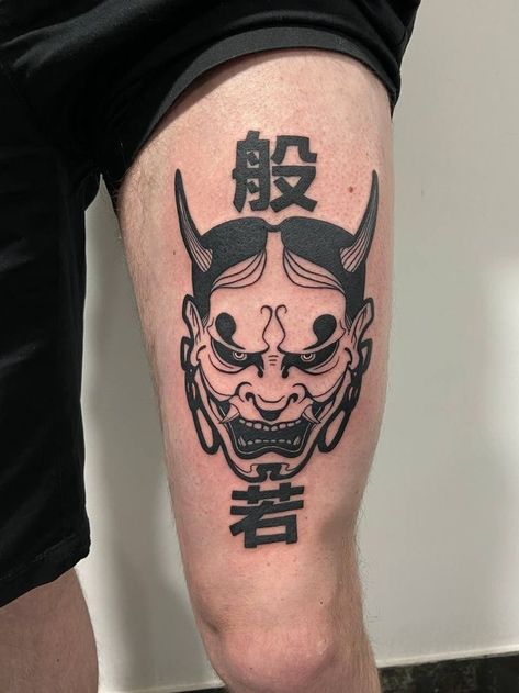 Hannya Maske Tattoo, Hanya Mask Tattoo, Hannya Maske, Oni Mask Tattoo, Oni Tattoo, Hannya Mask Tattoo, Hanya Tattoo, More Tattoo, Tattoo Zeichnungen