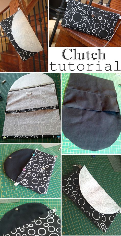 DIY Step-By-Step Clutch Bag Free Tutorial Diy Clutch Purse Tutorial Free Pattern, Beaded Bags Diy Tutorials Step By Step, Clutch Purse Tutorial, Formal Clutch Purse, Tutorial Pochette, Diy Clutch Purse, Clutch Bag Tutorial, Purses Diy, Diy Clutch Bag